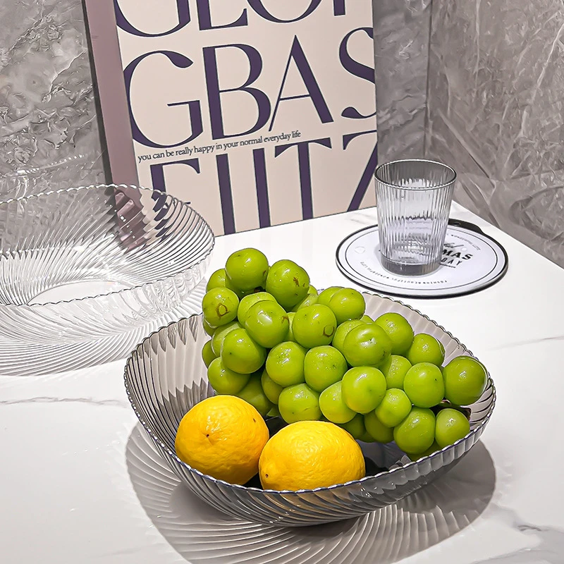 水果盘家用客厅茶几高颜值现代轻奢风沥水托盘网红干果盘厨房