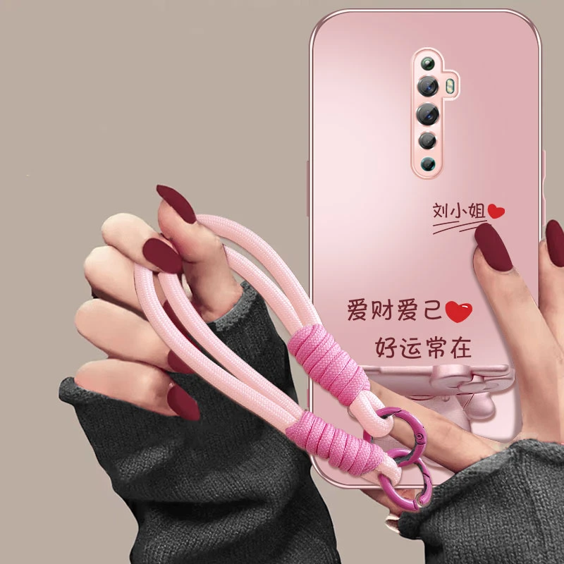 适用于OPPOReno2z手机壳爱财爱己AG磨砂百家姓超薄防摔手机壳