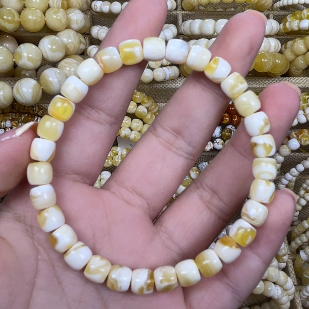 手绳琥珀未镶嵌6.7m