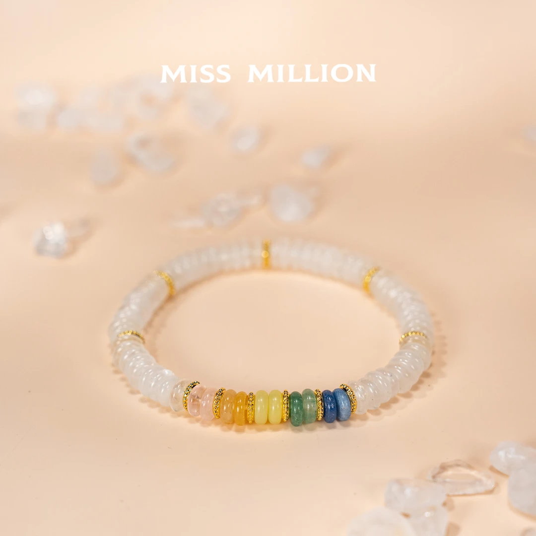 MM · 白水晶直切手串（多样性）