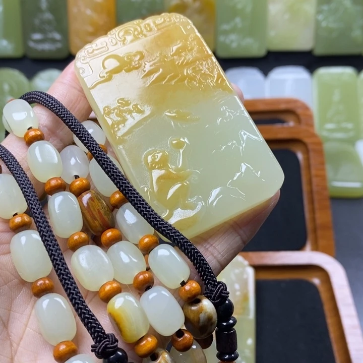 石材生肖牌子一套发货
