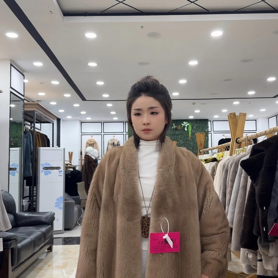 貂皮大衣韩版宽松