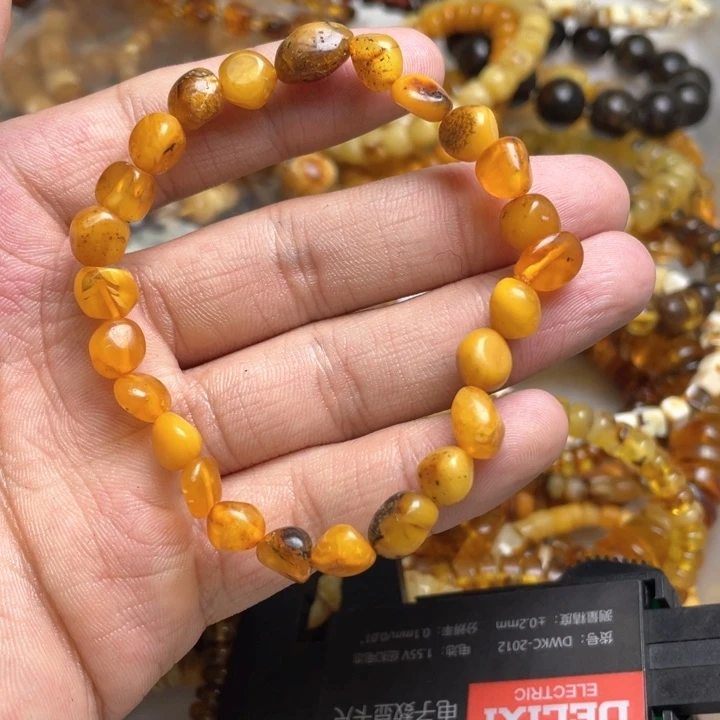 琥珀未镶嵌珠宝奇石