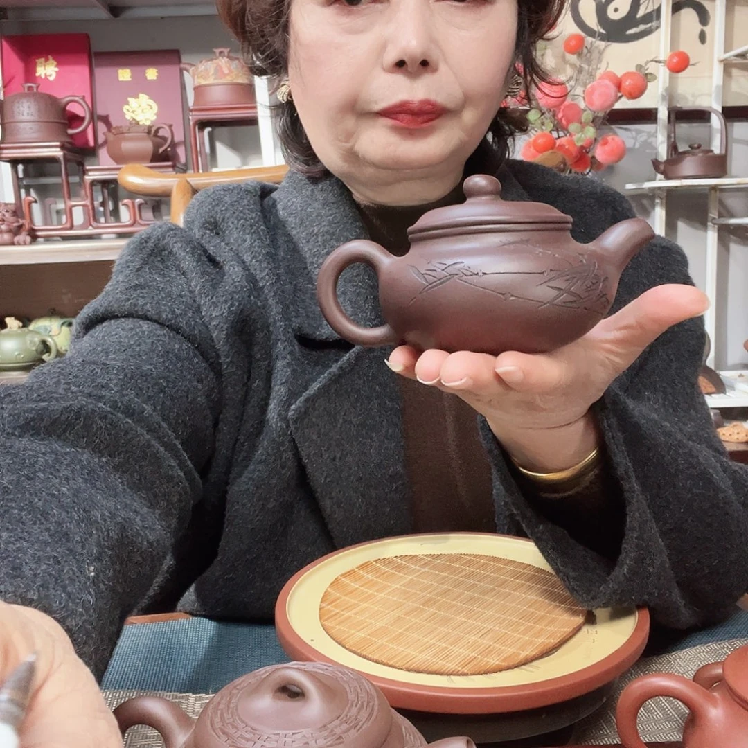 茶壶紫泥原矿紫砂壶