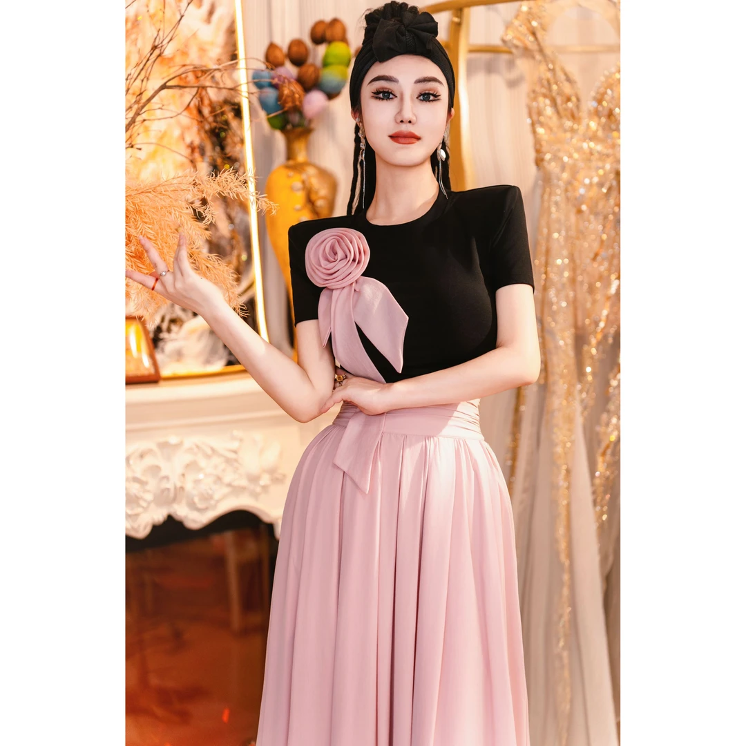 【星姐推荐】星原创高级定制【风铃花】设计师款气质轻奢名媛上衣