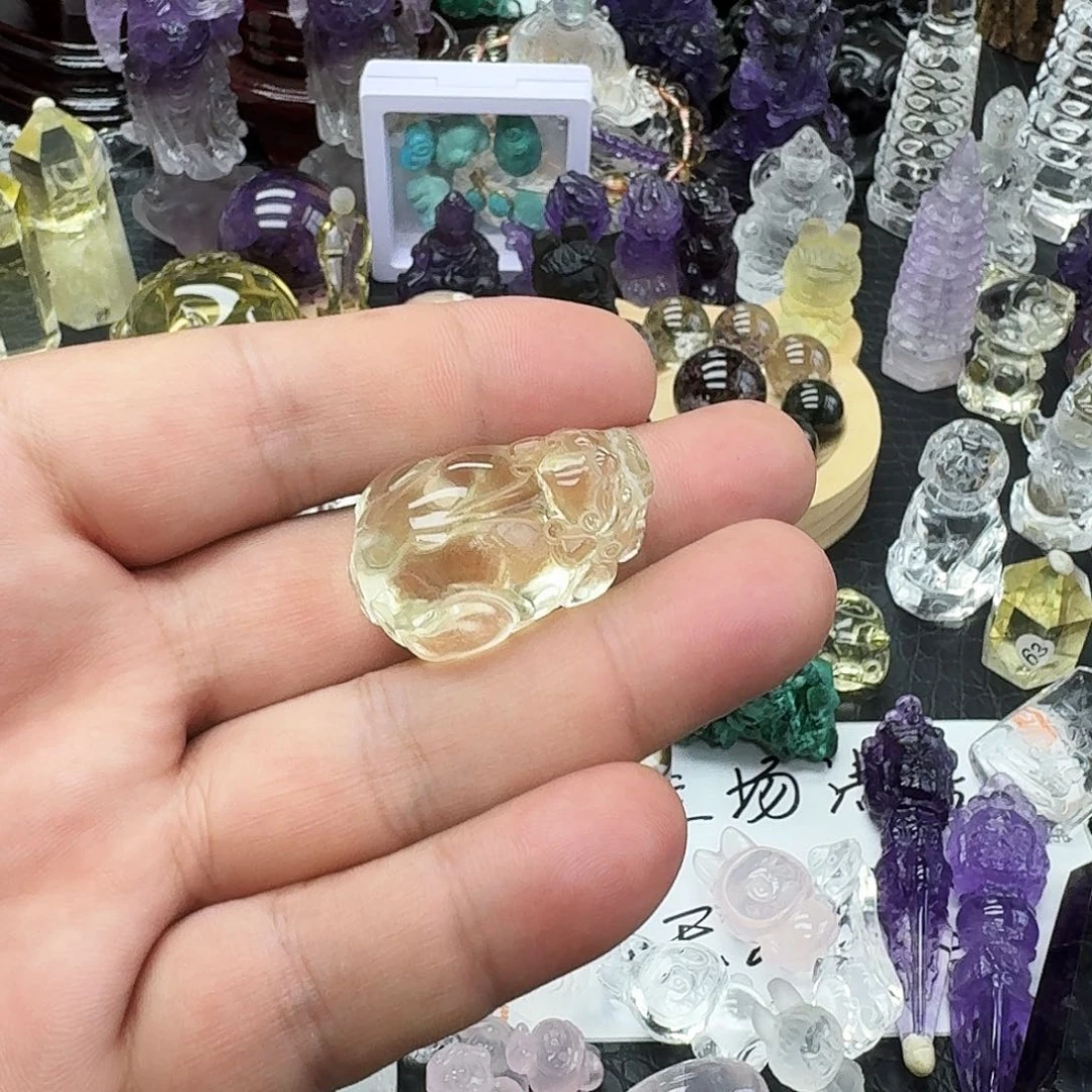 水晶珠宝半成品未镶嵌