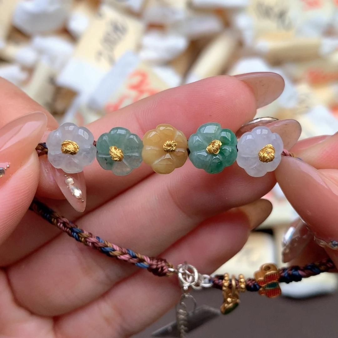 【闪购商品】翡翠手绳未镶嵌一