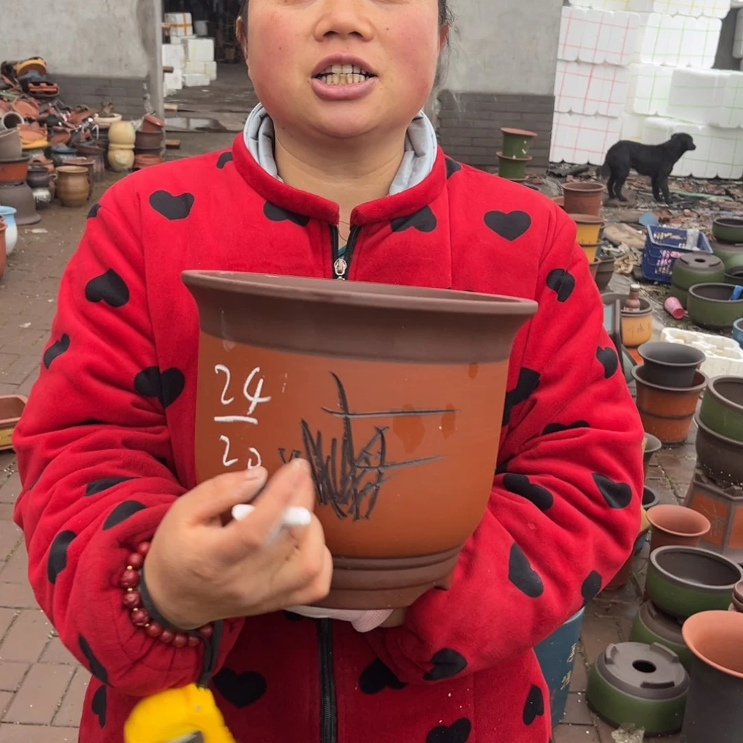 紫泥花盆紫砂花盆