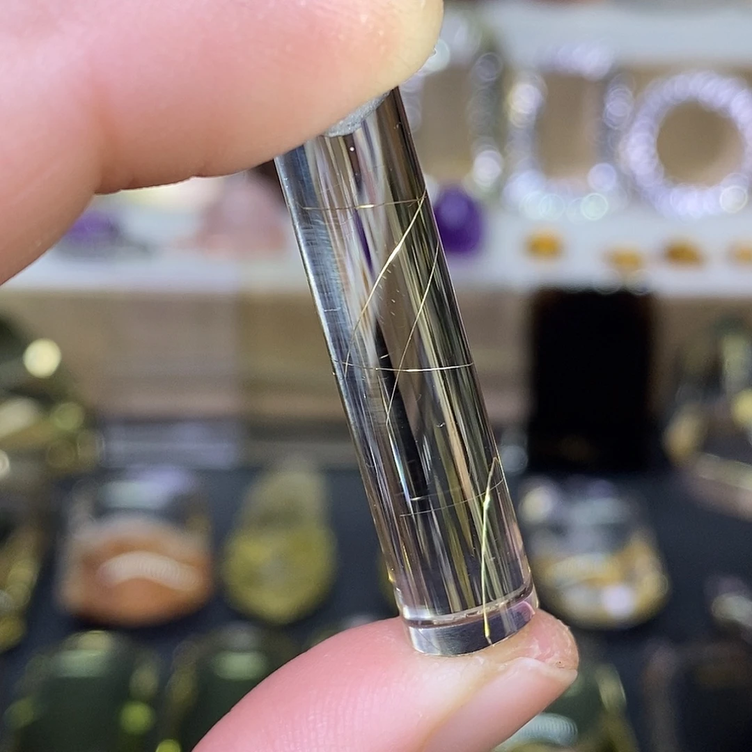 未镶嵌水晶吊坠(赠链)