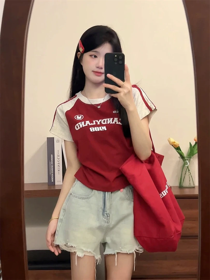 PP124-女童字母T恤