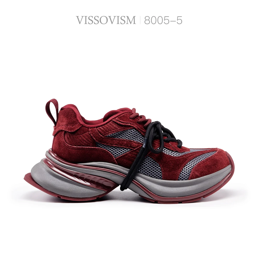 【NO退NO换】Vissovism 撞色绑带老爹鞋 8005-5
