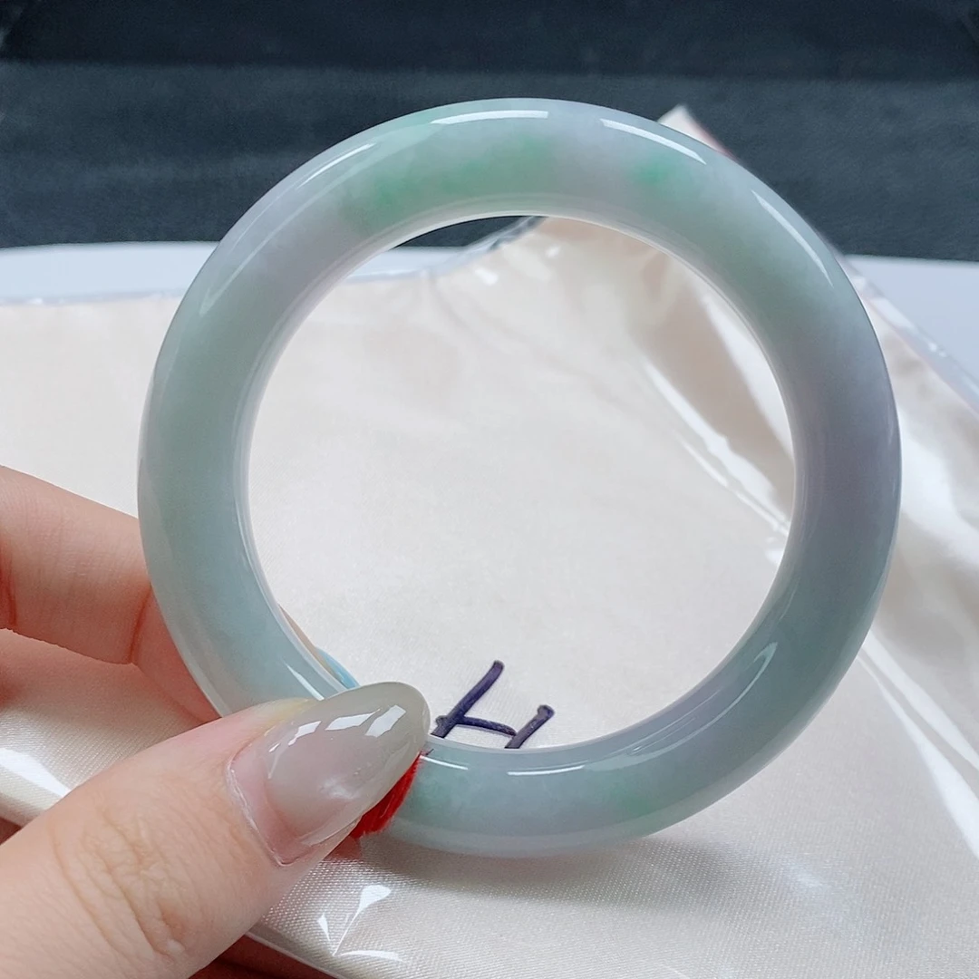 【闪购商品】未镶嵌手镯（圆镯）翡翠441号