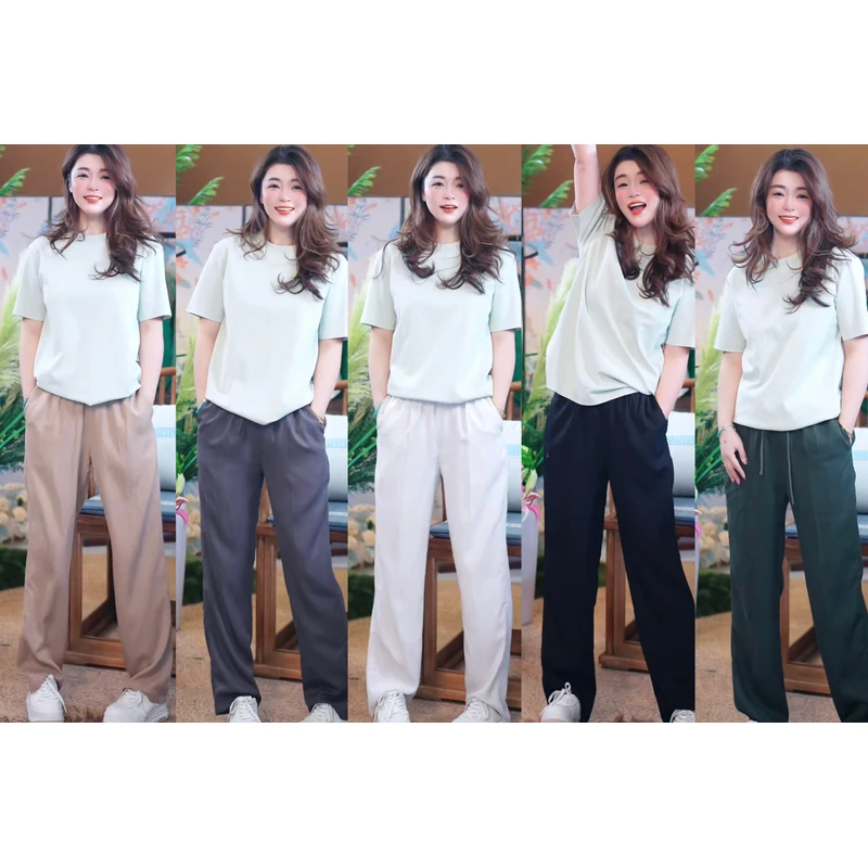 【男士多色真丝夏季长裤】柞蚕丝粉丝定向款