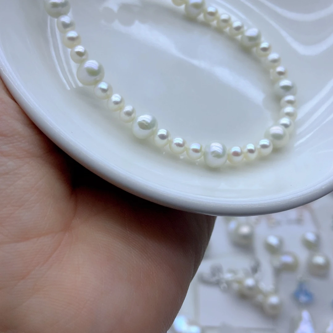 淡水珍珠耳饰未镶嵌