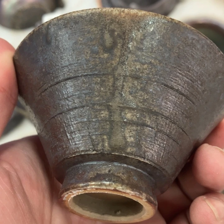 柴烧杯子宝瓶大放漏