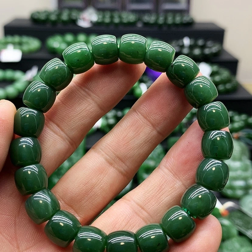 【闪购商品】和田玉（碧玉）手链未镶嵌