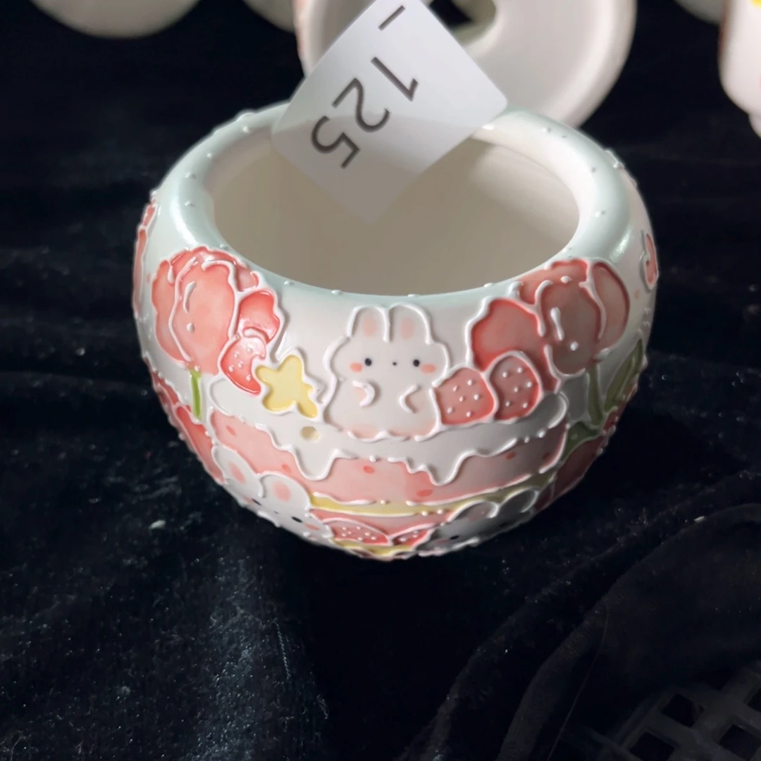 小****125多肉花盆1个