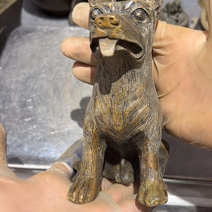 微瑕疵黄铜摆件工艺品