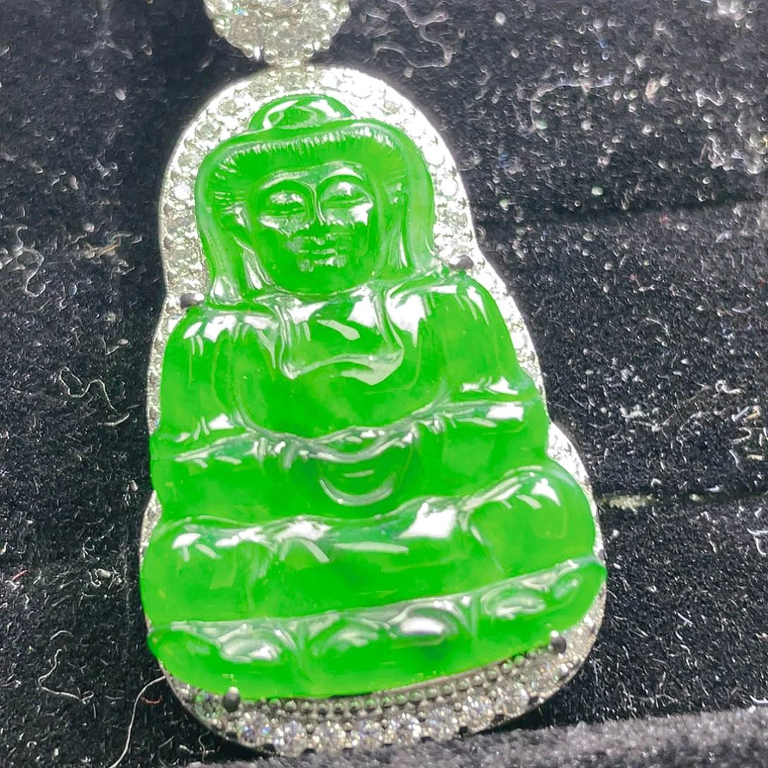 翡翠颈饰未镶嵌56，