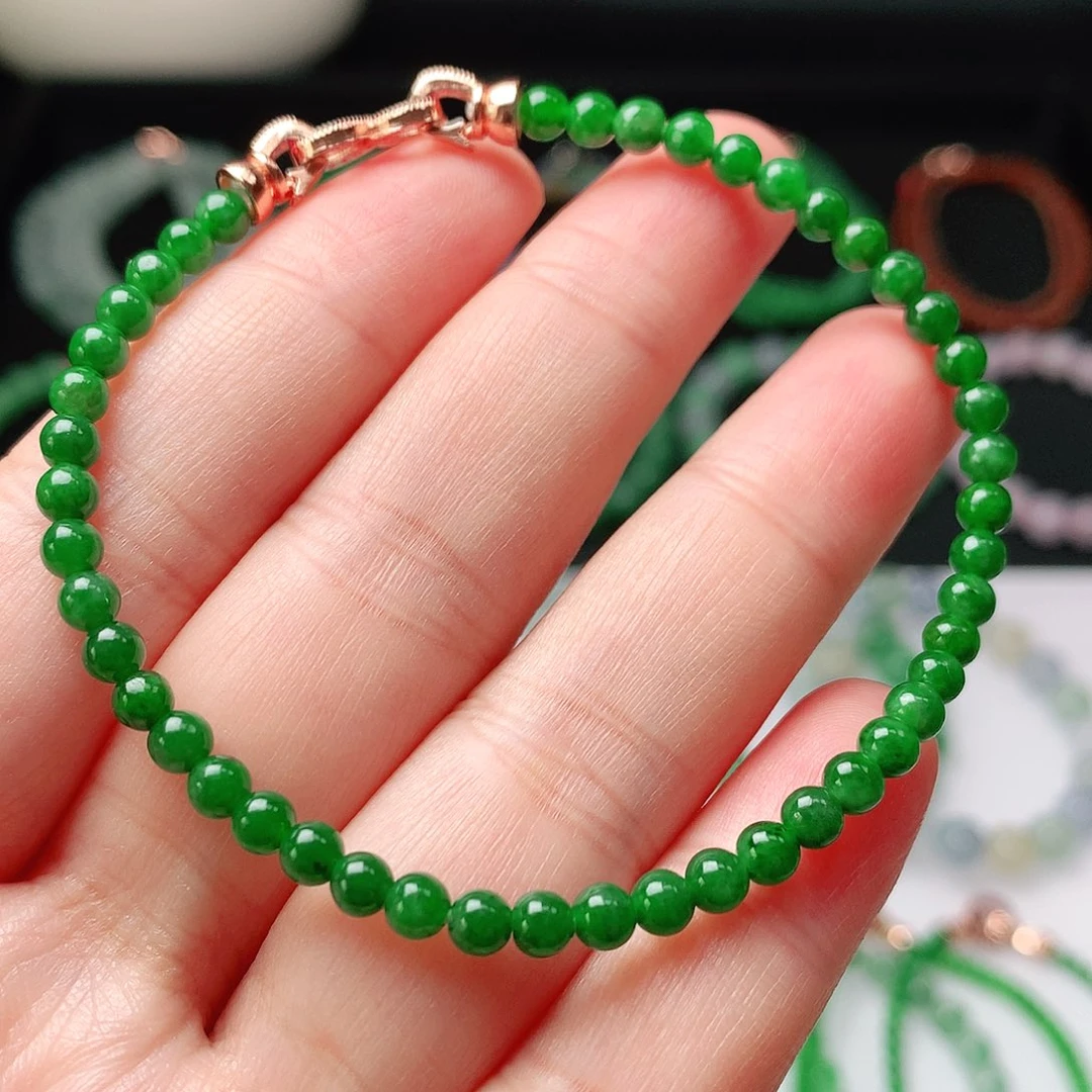 翡翠未镶嵌手链翡翠