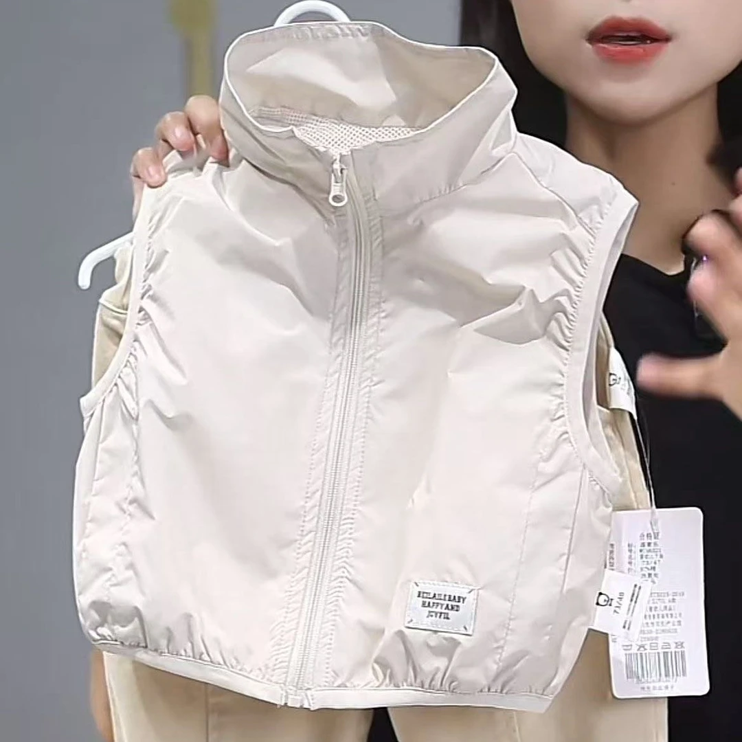 2025款马甲背心春季外穿洋气宝宝坎肩上衣童装外搭男女童春秋百搭
