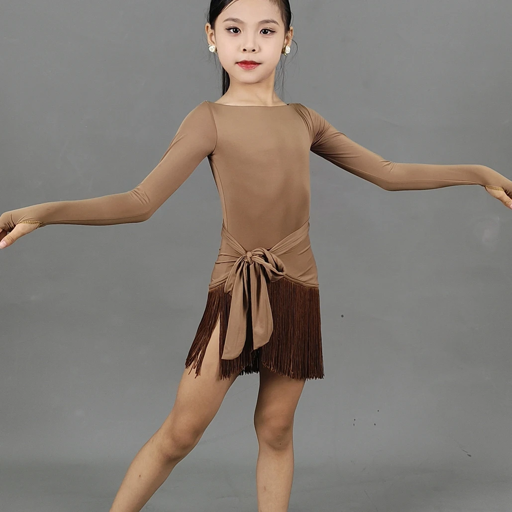 高档新款流苏练功服