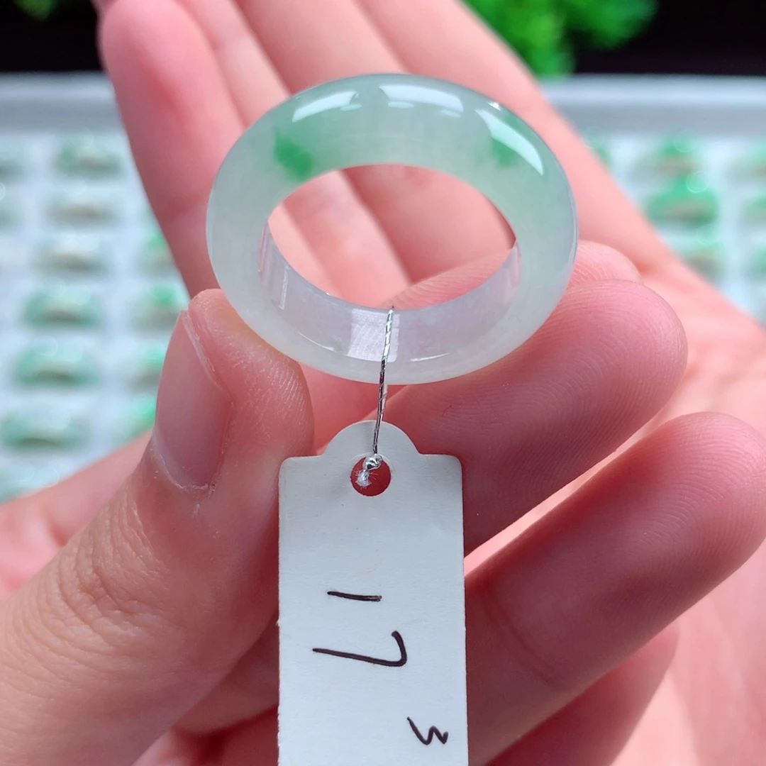 未镶嵌戒指翡翠天然