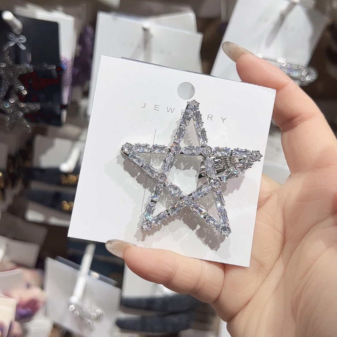 非金属钻钻五角星鸭夹