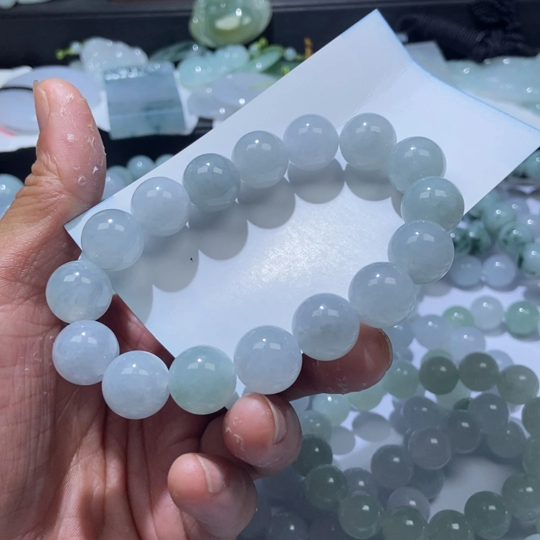 定制翡翠未镶嵌卡13.5