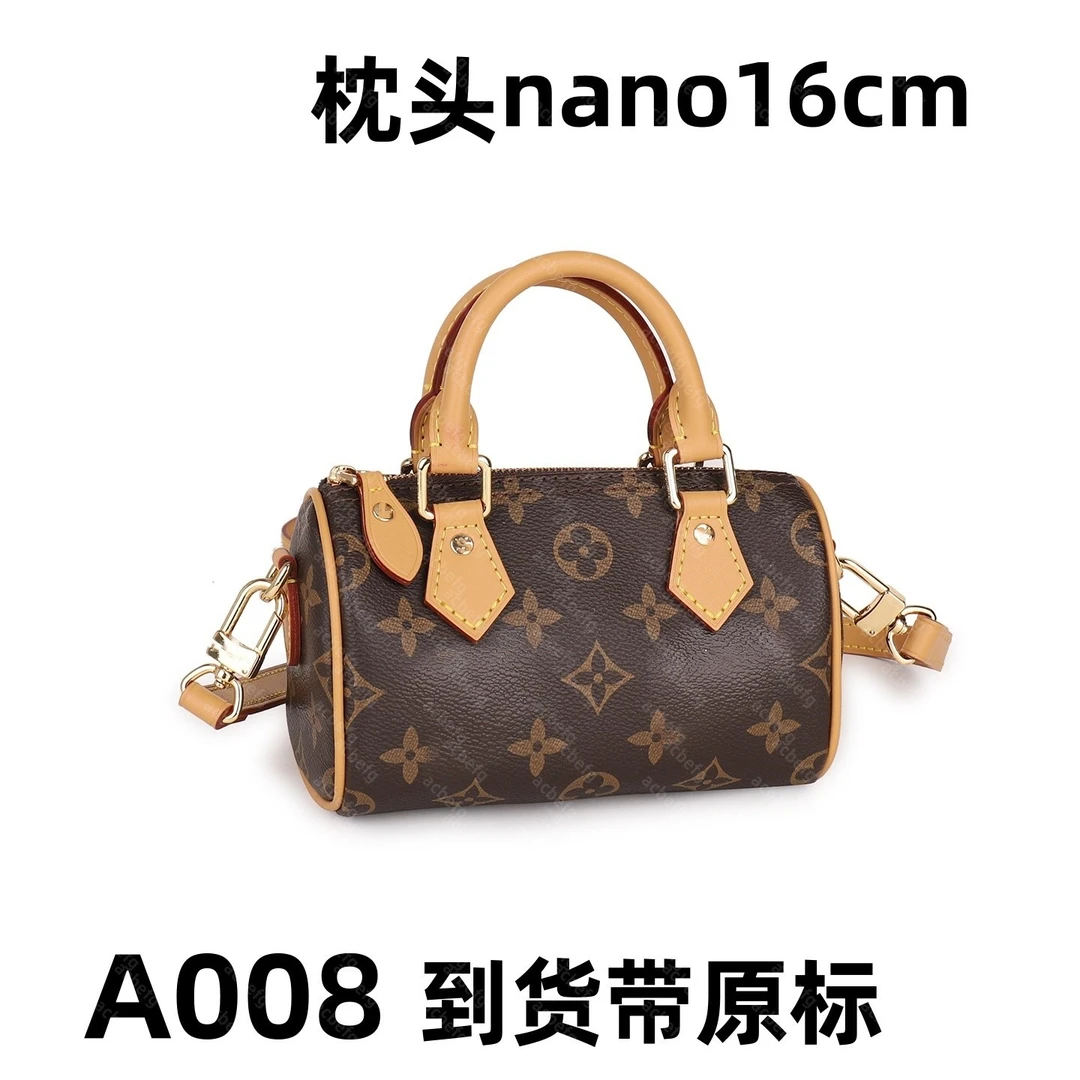 A008 nano枕头 16cm【到货带专柜原标】【带专柜包装】斜跨单肩包