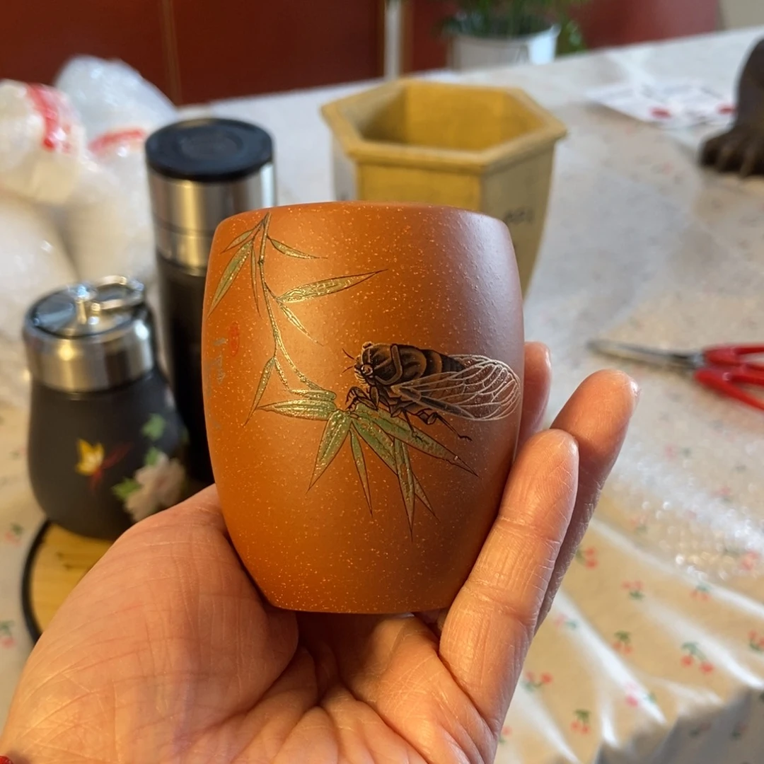 紫砂花盆紫砂杯子