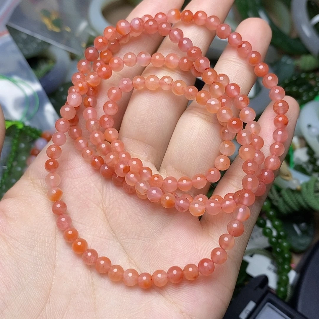 南红玛瑙未镶嵌颈饰