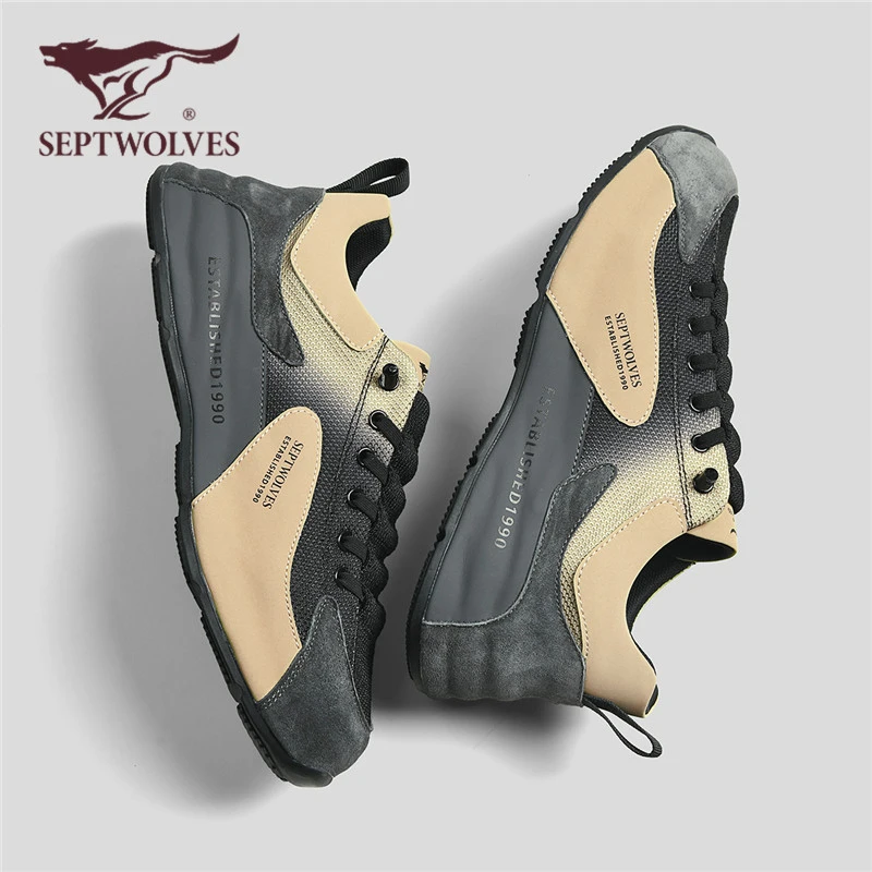 七匹狼男鞋夏季网面鞋新款时尚潮流休闲鞋男士透气潮鞋轻便运动鞋