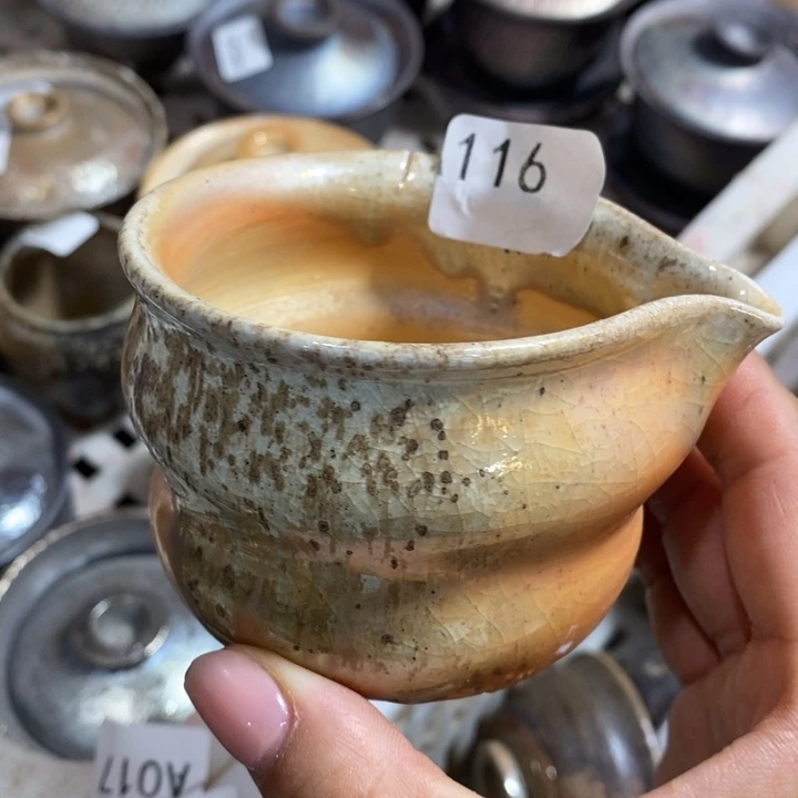 柴烧裸烧纯手工工艺制作瑕疵瑕疵