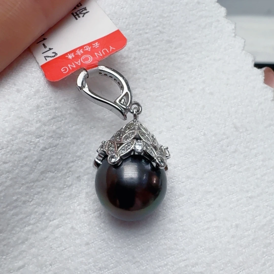 海水珍珠颈饰银S925镶嵌