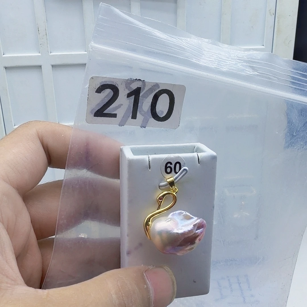 颈饰合金淡水珍珠