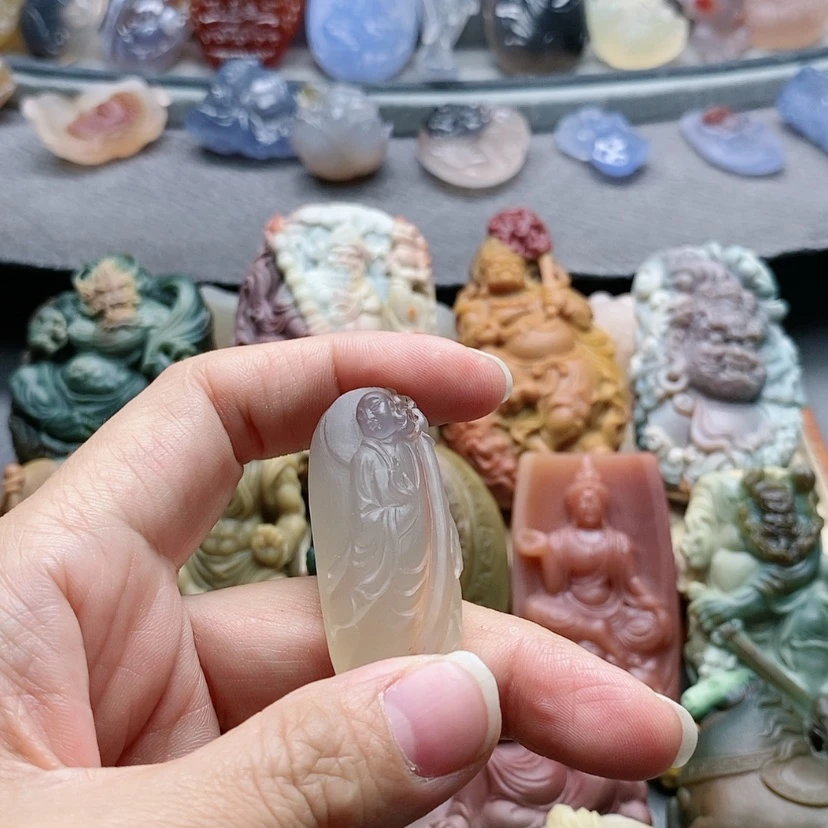 【闪购商品】未镶嵌吊坠定制玛瑙