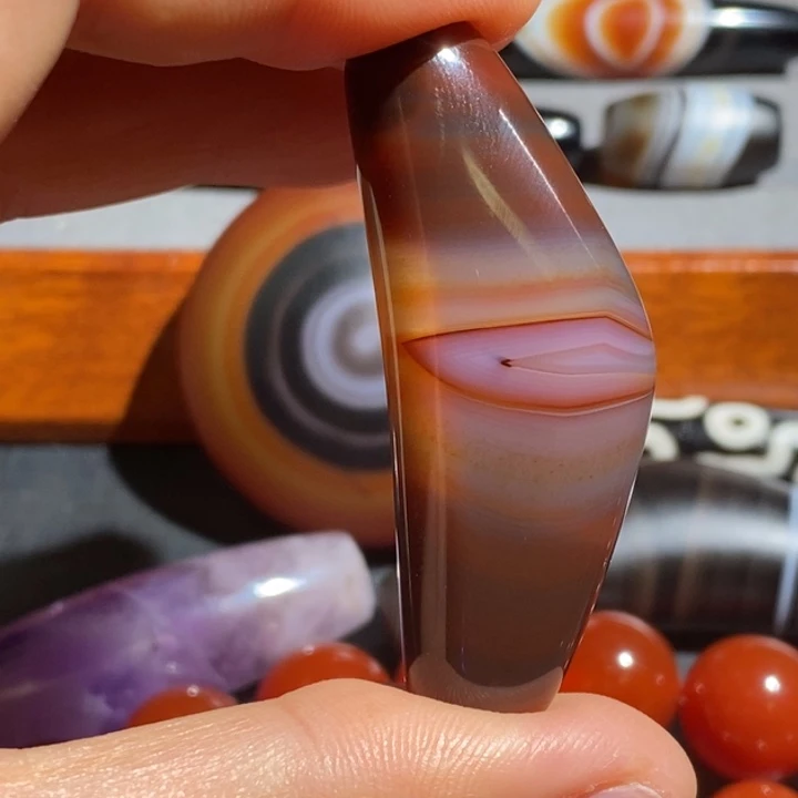 玛瑙/玉髓未镶嵌项链