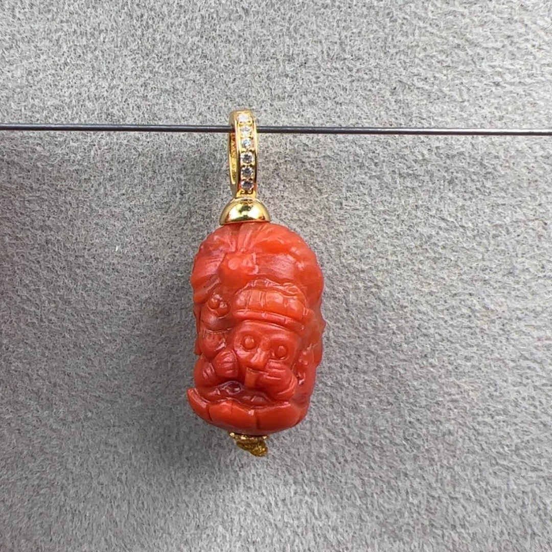 左***耳南红玛瑙银S925镶嵌（万能扣扎基15*10）