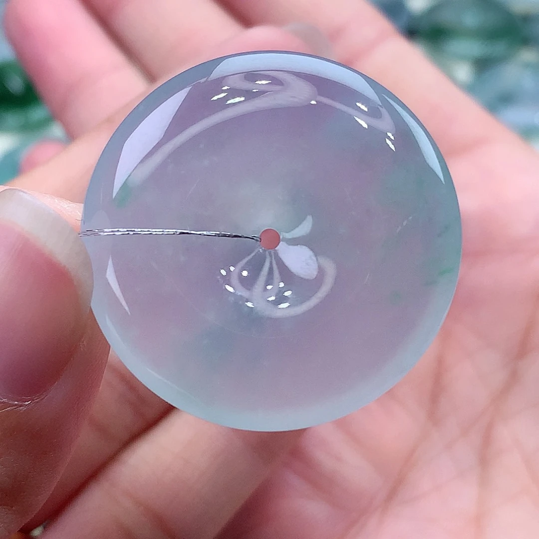 颈饰未镶嵌翡翠编号65尺寸32.2-6.2