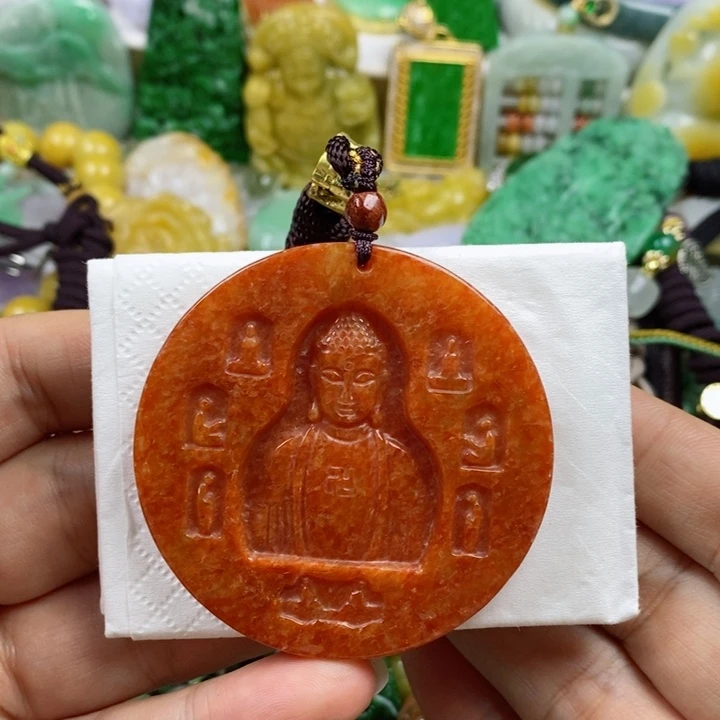 翡翠吊坠(赠链)未镶嵌