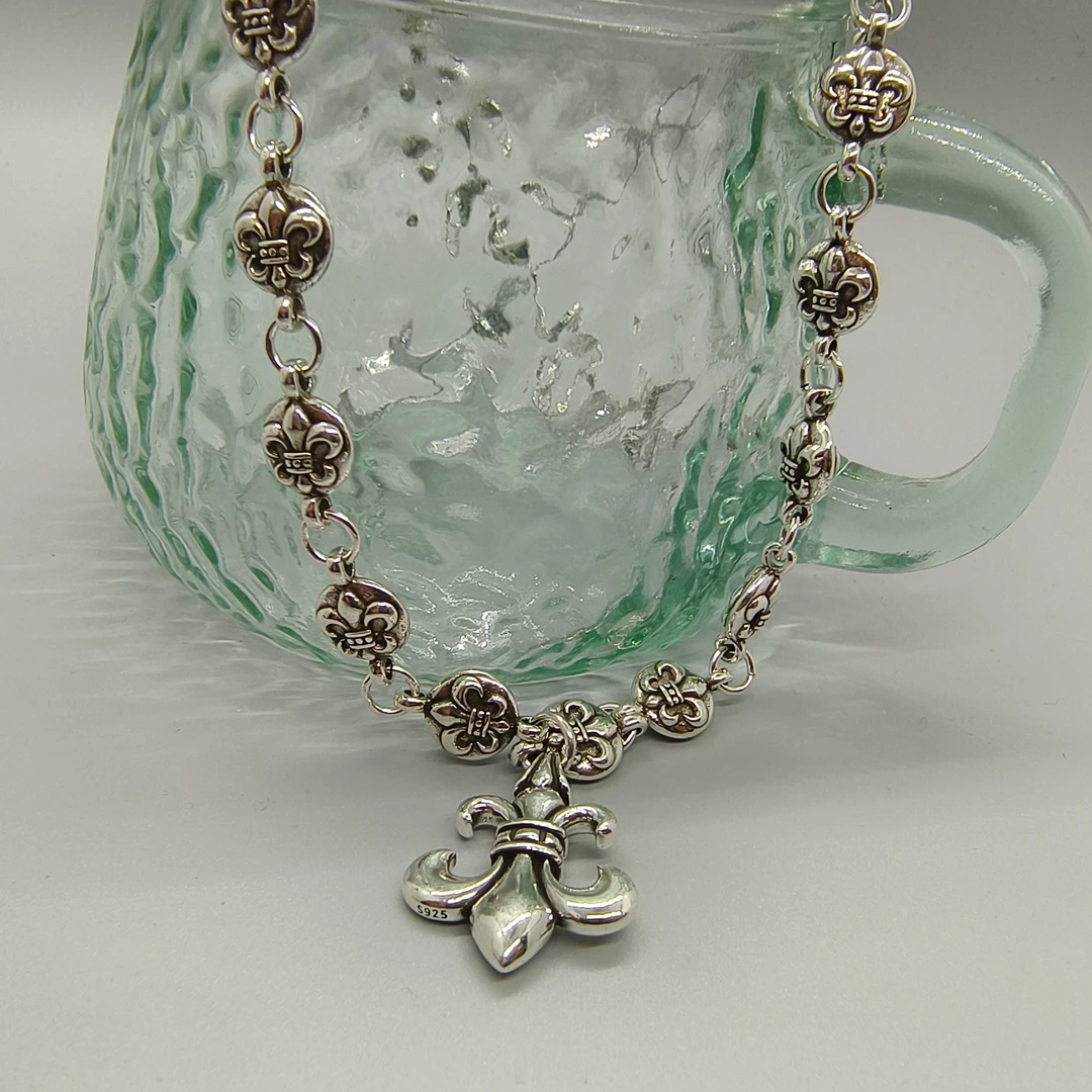 钛钢项链 （宠粉专享）高版本精工克家十字架项链K06