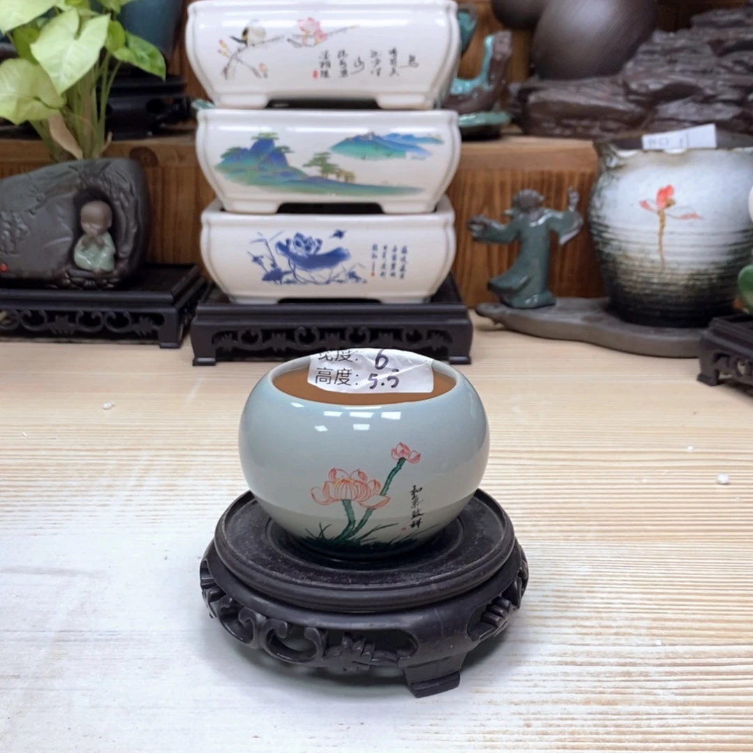 紫砂花盆紫砂陶瓷花盆抢购