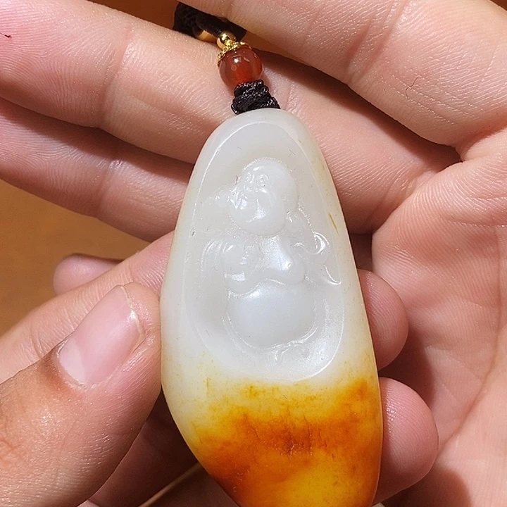 和田玉未镶嵌颈饰HX