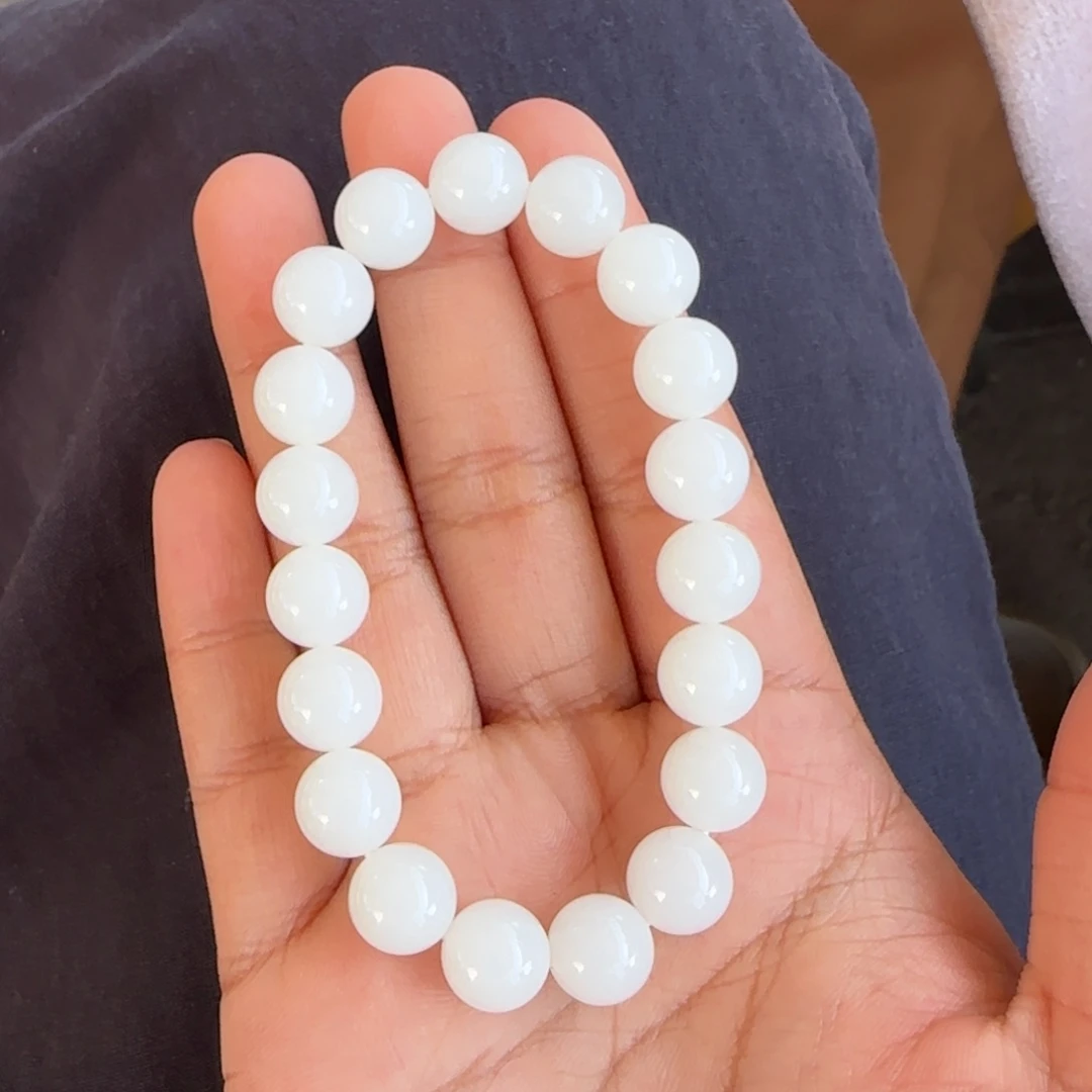 手串未镶嵌和田玉卡10