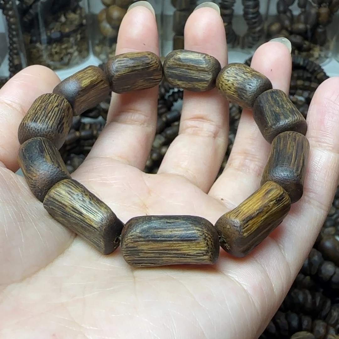 手串沉香单圈树心油老料