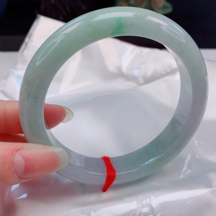 未镶嵌手镯翡翠58圈