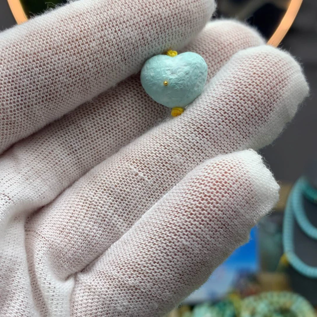 绿松石挂件未镶嵌