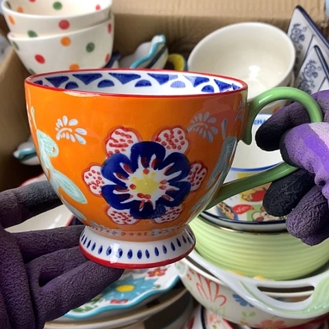 盘陶瓷制品满25拼单发货默认微瑕