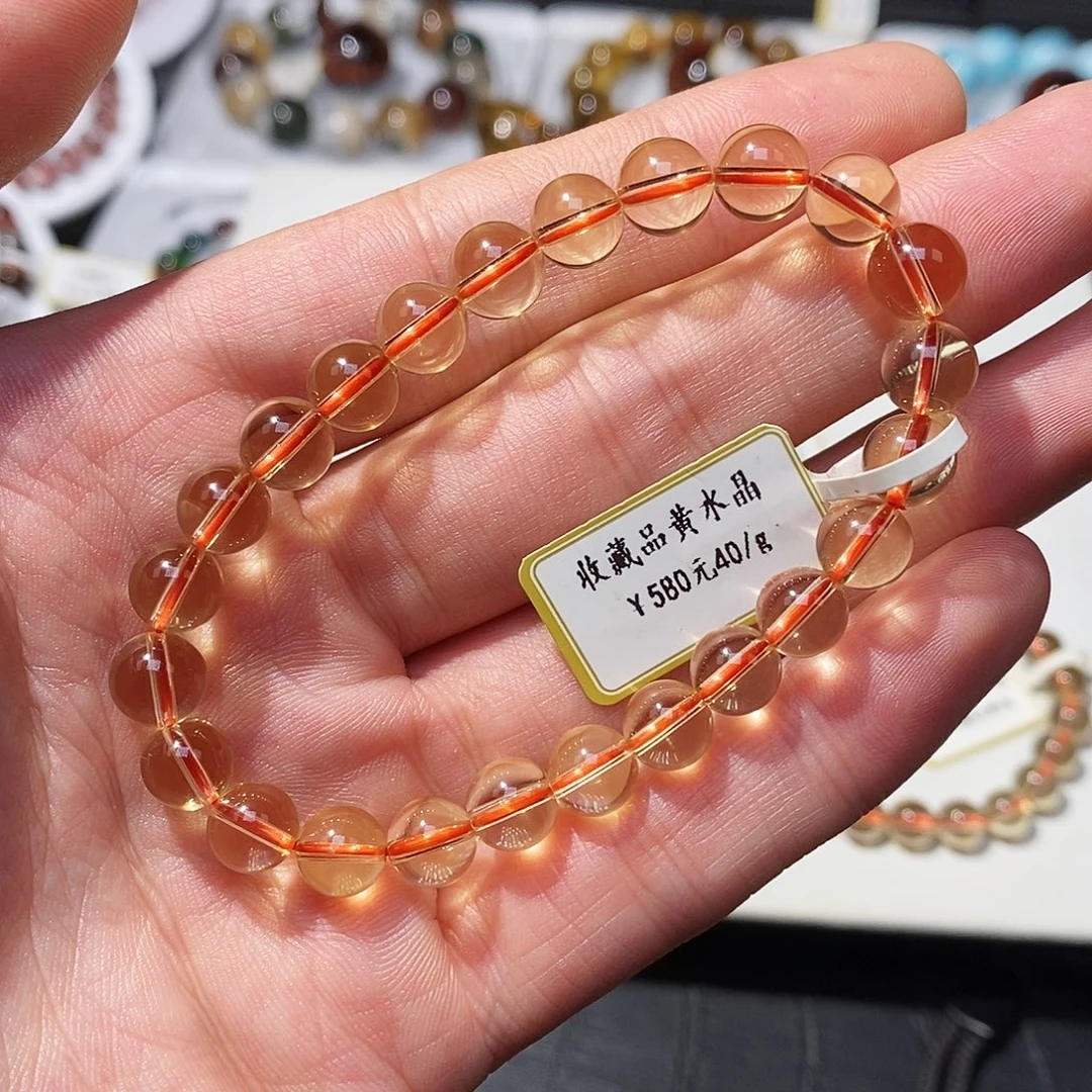 A***s水晶手链未镶嵌手串7.5